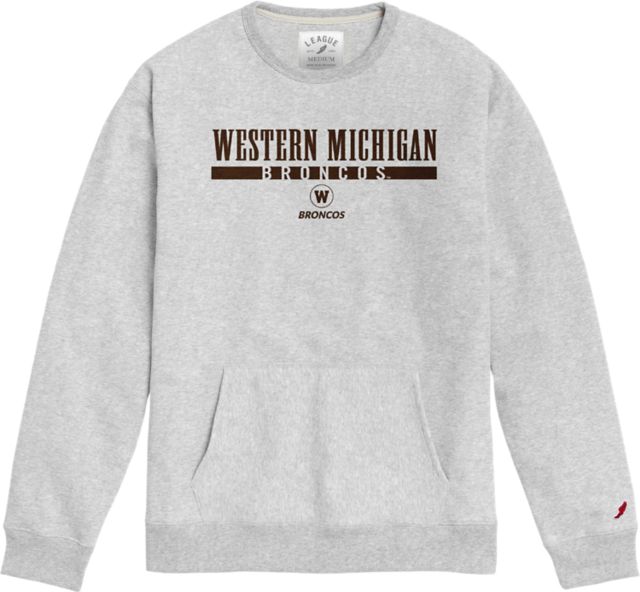 Western Michigan University 1636 Fleece Pocket Crewneck Sweatshirt - ONLINE ONLY