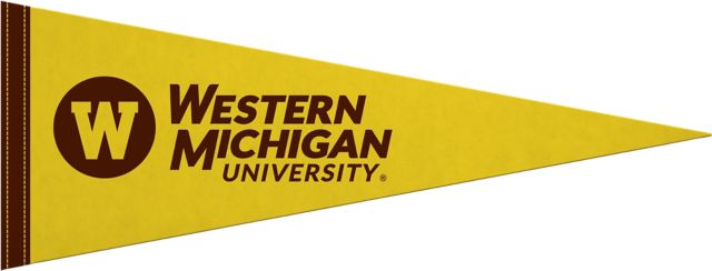 Western Michigan University 9x24 Pennant