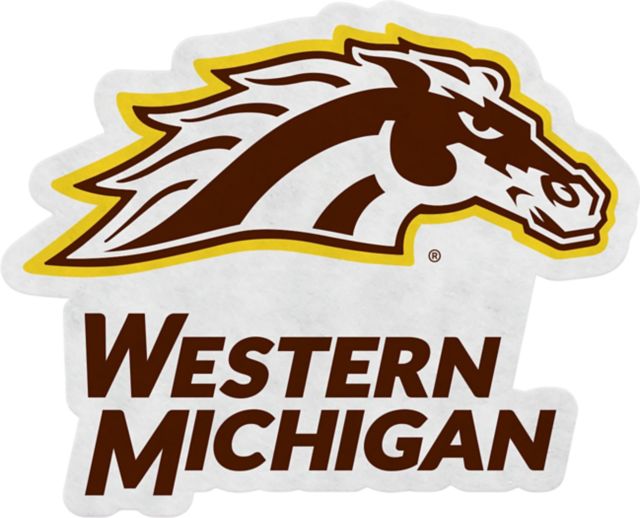 Western Michigan University Broncos 18x18 Pennant