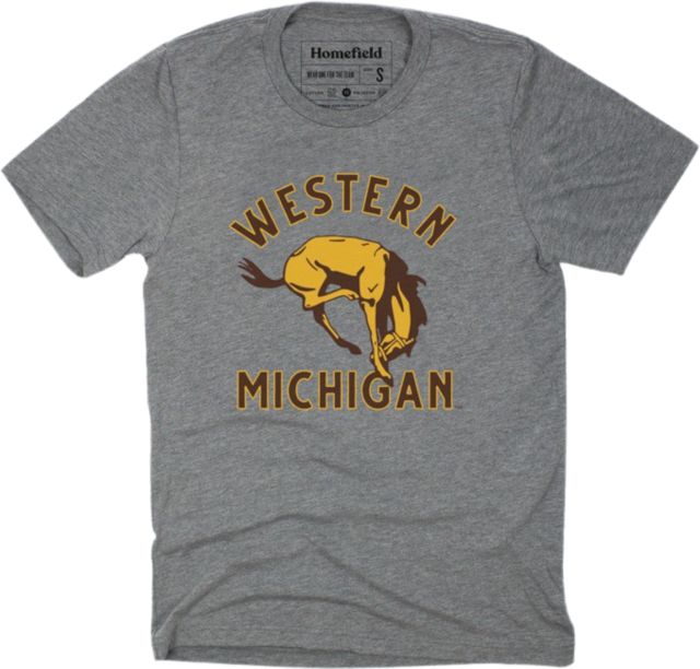 Men's ComfortWash Gold Western Michigan Broncos Garment Dyed Long Sleeve T- Shirt