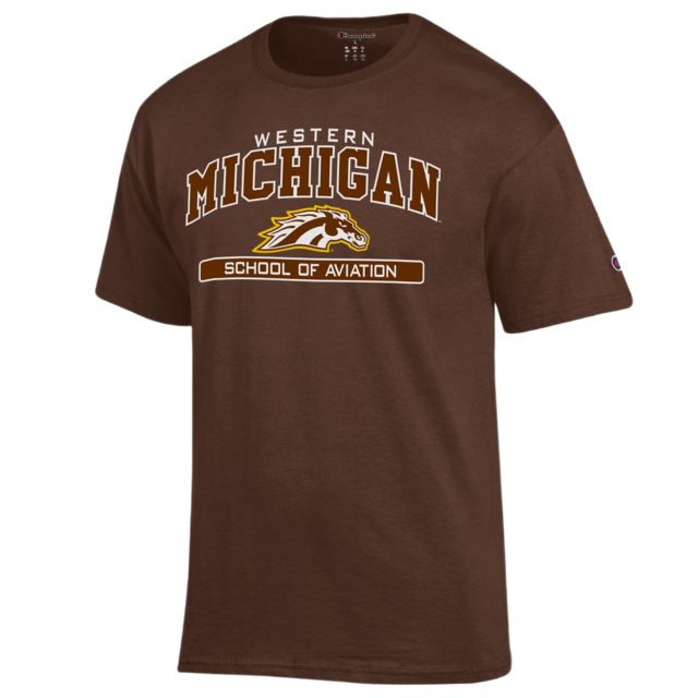 Western Michigan University School of Aviation Short Sleeve T-Shirt