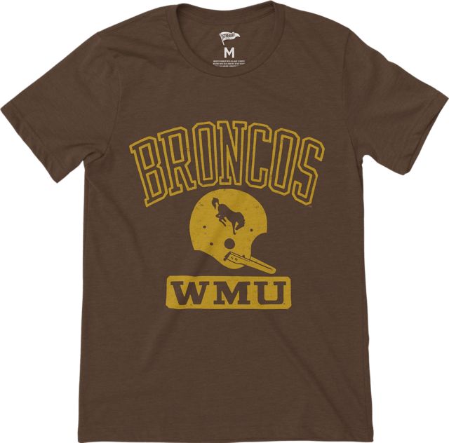 Western Michigan University Broncos Football Vault Short Sleeve T-Shirt
