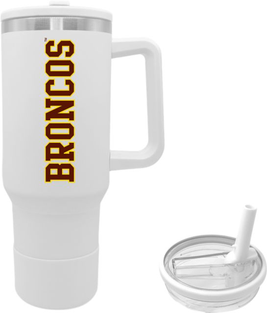 Western Michigan University Broncos 40 oz. Tumbler with Straw