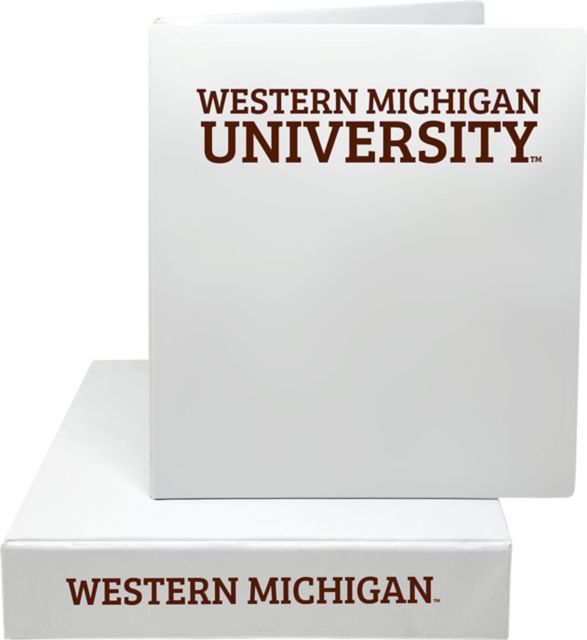 Western Michigan University 2'' Vinyl Binder