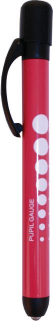 Reusable Penlight with Pupil Gauge-Pink