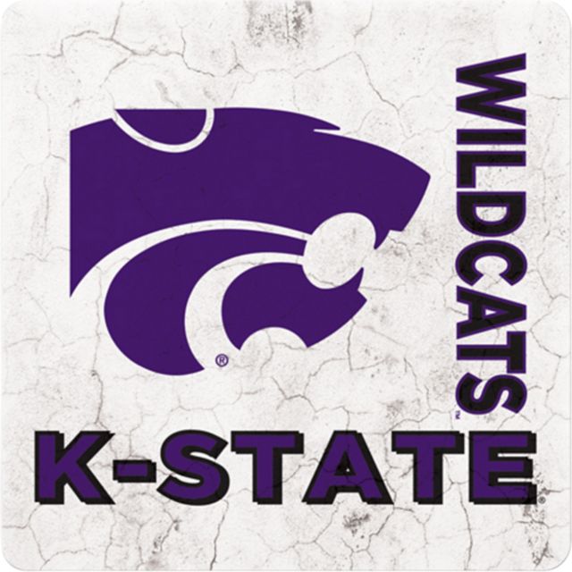 Kansas State University Wildcats 4x4 Coaster