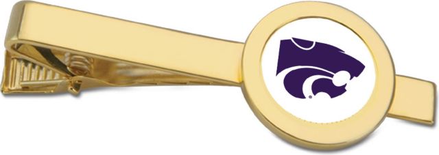 CSI Gold Tie Bar With Colored Medallian - ONLINE ONLY