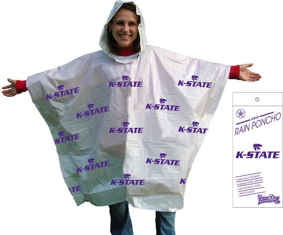 Kansas State Wildcats Rain Poncho