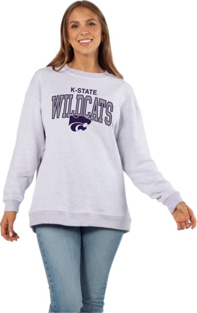 Kansas State University Wildcats Women's Warmup Crewneck Sweatshirt