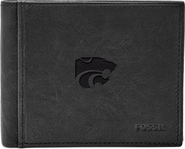 Fossil Leather Ingram RFID Bifold With Flip ID  - ONLINE ONLY