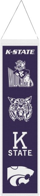 Kansas State University 8 x 32 Wool Banner