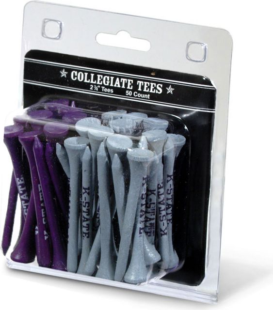 Kansas State University Golf Tees 50-Count