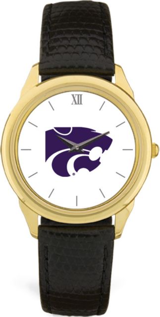 CSI Men's Black Leather  Wristwatch  (Gift Boxed) With Colored Medallion - ONLINE ONLY