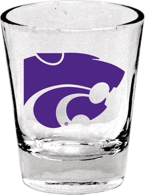Kansas State University Wildcats 1.5 oz. Collector's Glass