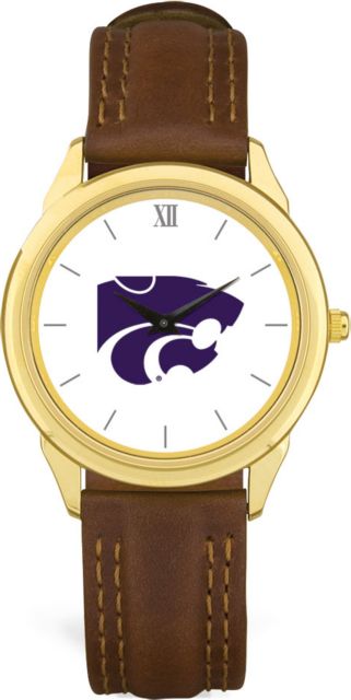 CSI Brownleather Wristwatch With  Colored Medallion - ONLINE ONLY