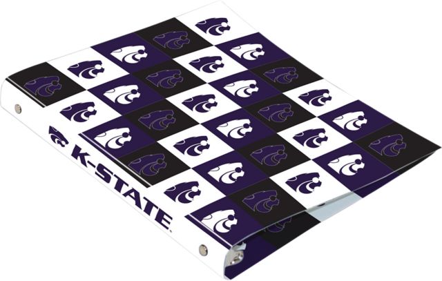 Kansas State University 1 inch Binder