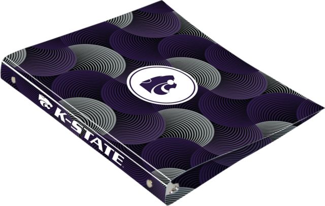 Kansas State University 1 inch Binder