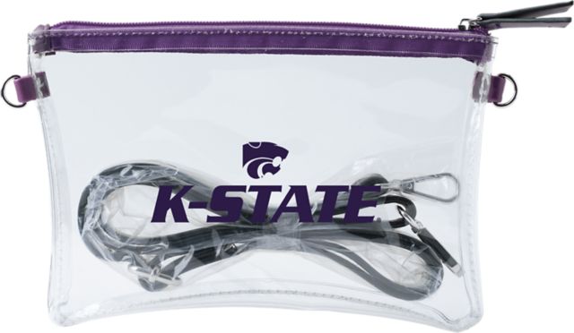 Kansas State University Clear Crossbody Bag