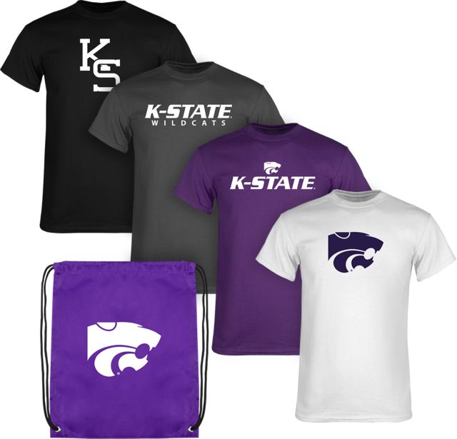 Kansas State University Short Sleeve T-Shirts Color Out Pack