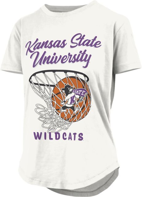 Kansas State University Wildcats Basketball Women's Short Sleeve T-Shirt