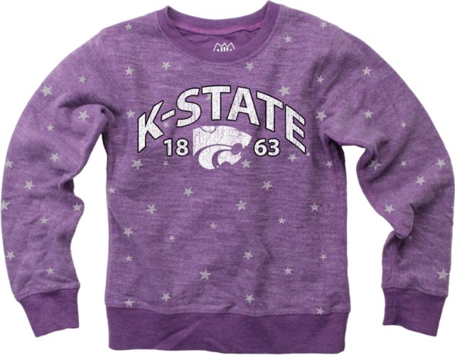 Kansas State University Youth Girl's Crewneck
