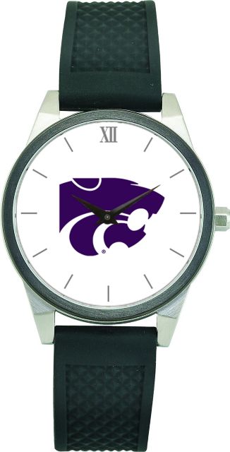 CSI Women's Wristwatch (Gift Boxed) With Black Silicone Strap And Color Medallion. - ONLINE ONLY