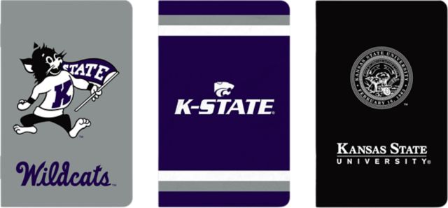 Kansas State University 3 Pack Mini Notebook