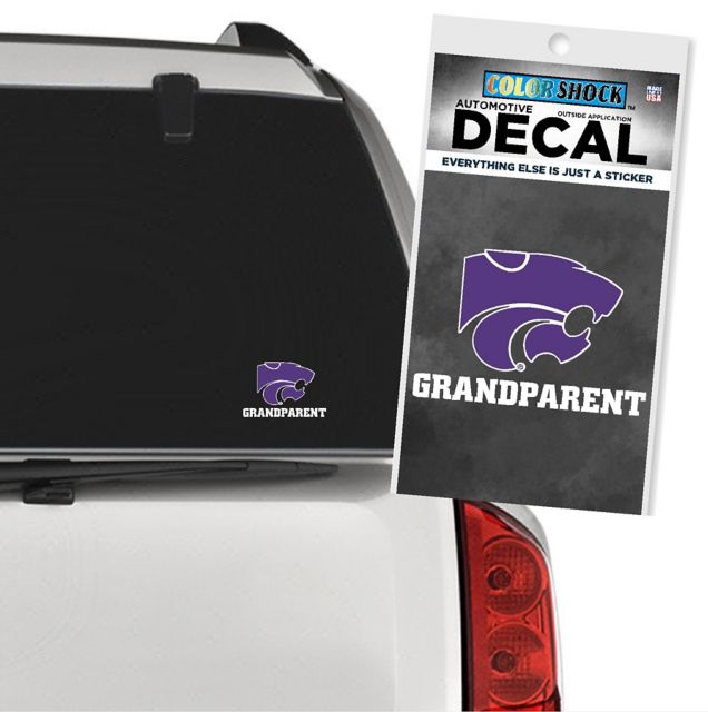 Kansas State University Wildcats Grandparent Decal