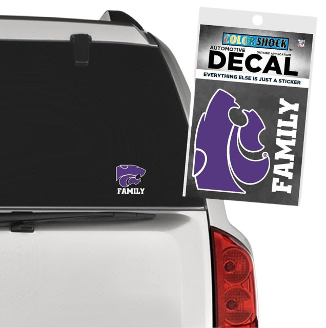 Kansas State University Family Decal