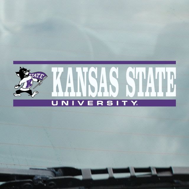 Kansas State University Wildcats Cling Decal