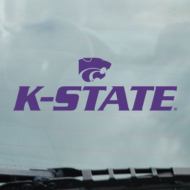 Kansas State University Cling Decal