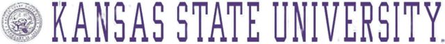 Kansas State University Strip Decal