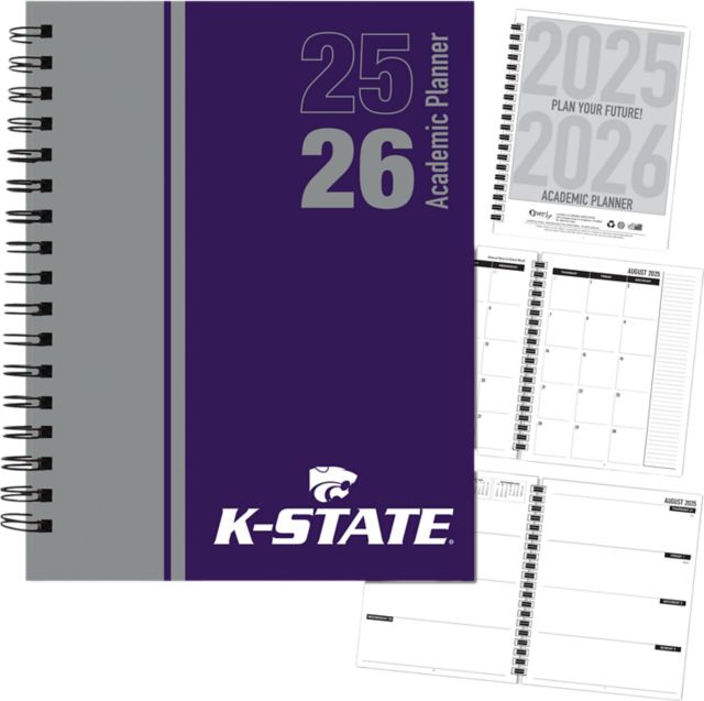 Kansas State University Academic Year 2025 - 2026 Planner