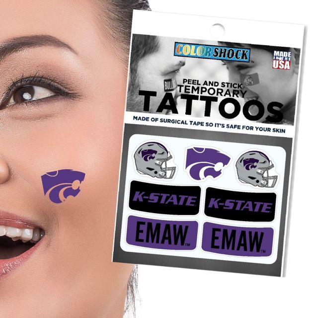 Kansas State University Helmet Body Decals