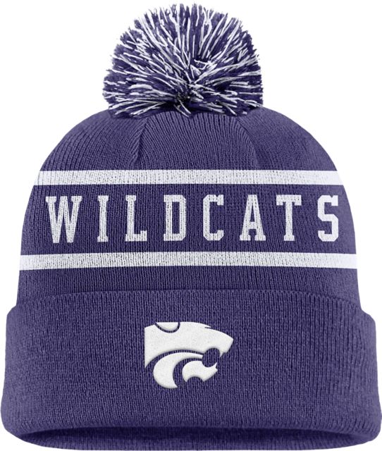 Kansas State University Cuff Pom Beanie