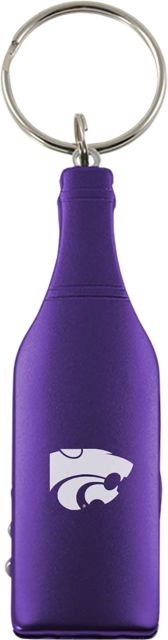 Kansas State University Wildcats Keychain Wine Bottle Opener