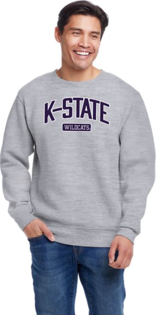 Kansas State University Wildcats Peace Crewneck Sweatshirt