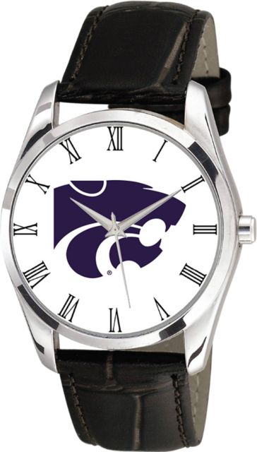 Kansas State University 26mm Ladies Leather Watch