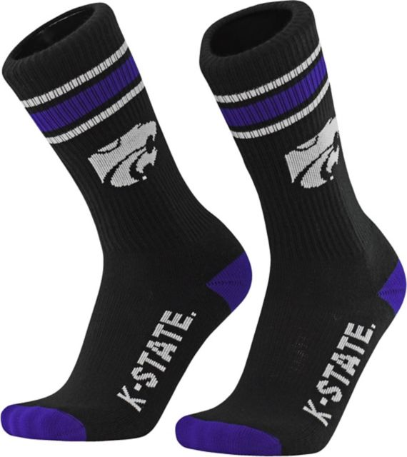 Kansas State University Wildcats Crew Socks