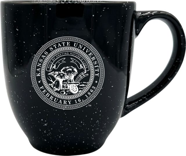 Kansas State University 16 oz. Laser Engraved Bistro Mug