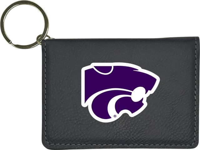 Kansas State University Leather ID Holder