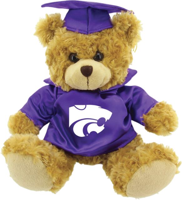 Kansas State University 10'' Graduation Bear