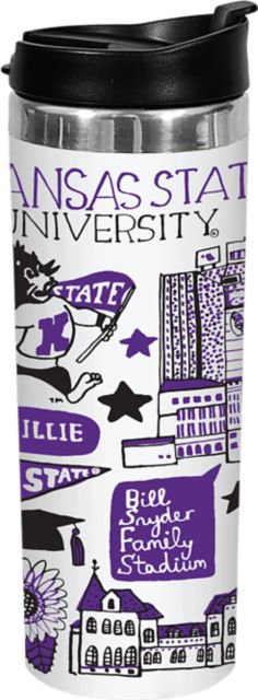 Kansas State University Julia Gash 14 oz. Tumbler