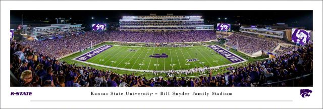 Kansas State Football Panorama - Unframed