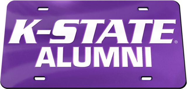Kansas State University Alumni License Plate