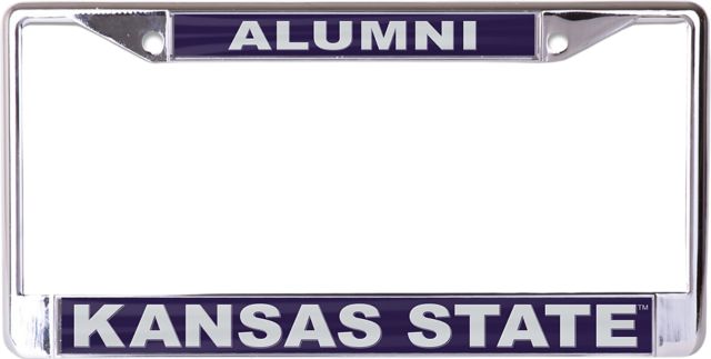 Kansas State University Alumni License Plate Frame