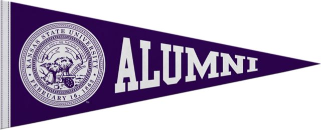 Kansas State University 12x30 Alumni Pennant