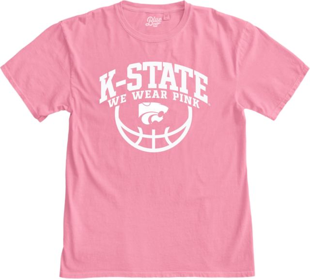 Kansas State University 2025 Women's Basketball Pink Out Short Sleeve T-Shirt