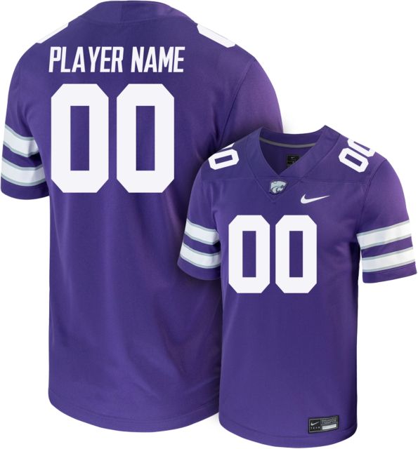 Kansas State University Football Nike Player Name Replica Jersey
