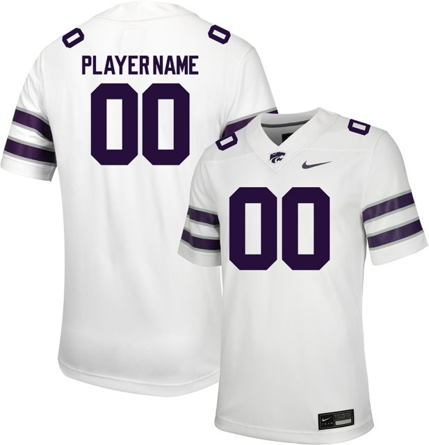 Kansas State University Football Nike Player Name Replica Jersey